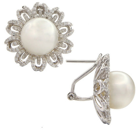 Pearl Flower Earring